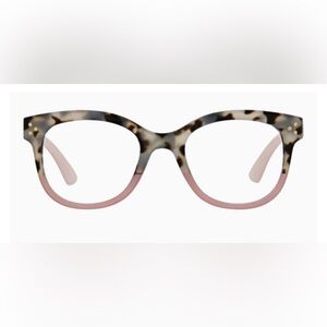 Peepers blue light focus glasses walking on sunshine tortoise soft square